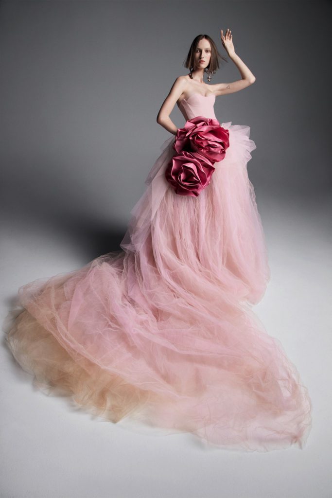 pastel bridal fashion trend 2019