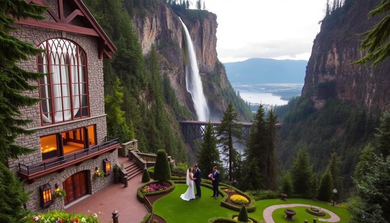 Multnomah Falls wedding venue