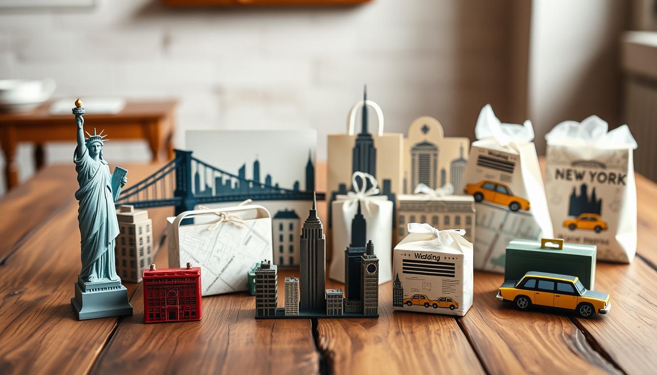 NYC-inspired wedding favors NYC-inspired wedding favors