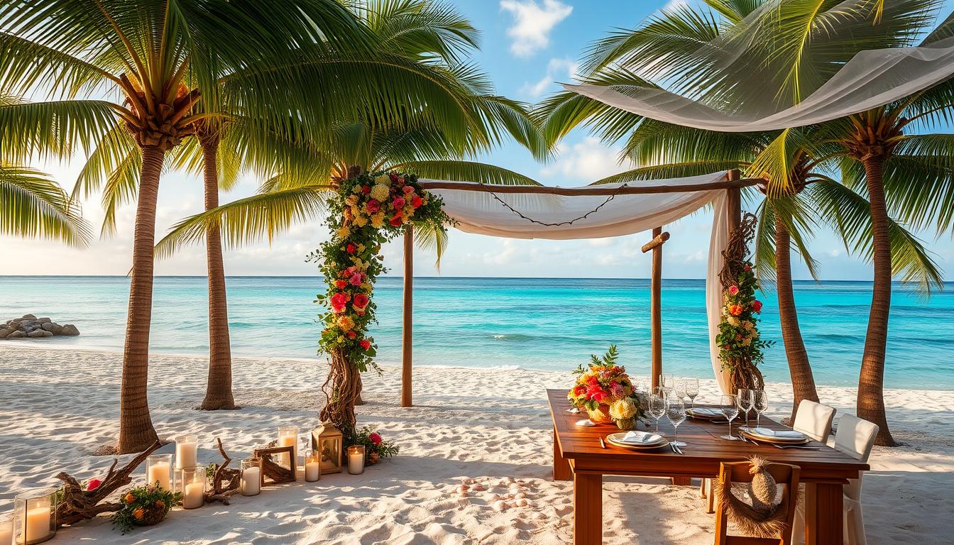 Tropical Beach Wedding Decor Tropical Beach Wedding Decor
