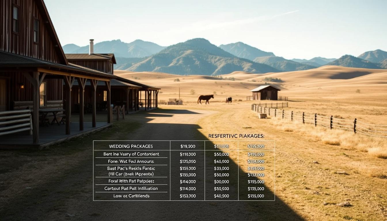 ranch venue pricing comparison ranch venue pricing comparison