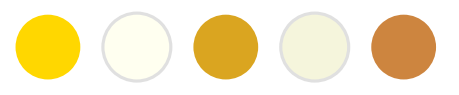 Fearless era wedding color palette