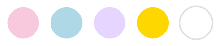 Lover era wedding color palette